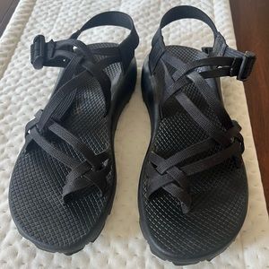 Chaco, black sandals, women’s size 9